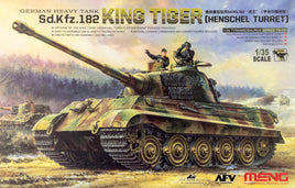 SD.KFZ. 182 King Tiger [Henschel Turret] (1/35 Scale) Plastic Military Kit