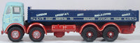 Foden FG 8 Wheel Low-Side Dropside Truck - Assembled -- Dennys Transport (blue, red)