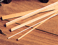 3" (.036") HO Scale Lumber (Actual Length per Piece 11") -- 3 x 6" pkg(12)