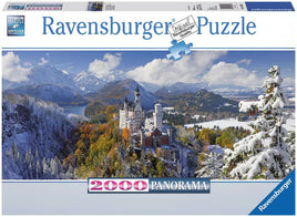 Neuschwannstein Castle Panorama (2000 Piece) Puzzle