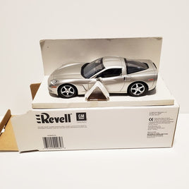 06 Corvette Coupe (Silver) Promo Prebuilt Model (1/25 Scale) Vehicle Model Snap Kit