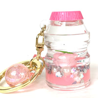 Pink Pearl Boba Floaty Key Charm