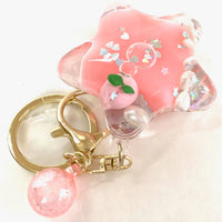 Pink Pearl Boba Floaty Key Charm