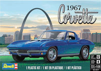 '67 Corvette coupe (1/25th Scale) Plastic Vehicle Model Kit