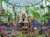 Greenhouse Mornings (500 Piece) Puzzle