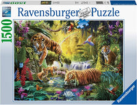 Tranquil Tigers (1500 Piece) Puzzle