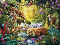 Tranquil Tigers (1500 Piece) Puzzle