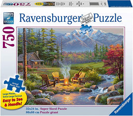 Riverside Livingroom (750 Large Format Piece) Puzzle