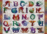 Dragon Alphabet (1000 Piece) Puzzle