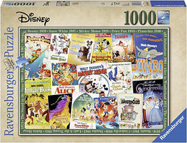 Disney Vintage Movie Posters (1000 Piece) Puzzle
