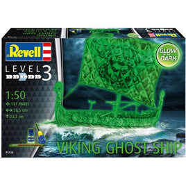 Viking Ghost Ship with Glow-in-the-dark Paint (1/50 Scale) Boat Model Kit