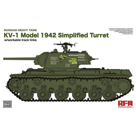 KV-I Model 1942 Simplified Turret (1/35th Scale) Plastic Military Model Kit