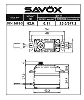 SAVOX High Torque Steel Gear Digital Servo
