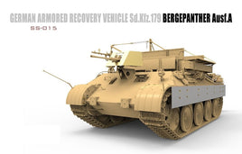 SdKfz 179 Bergepanther Ausf A German Armored Recovery Vehicle (1/35 Scale) Plastic Military Kit