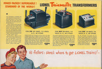 Lionel 1952 Product Catalog