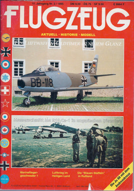Flugzeug Magazine April/May 1995, Flugzeug Publikations, GmbH 9338454