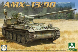 AMX-13/90 French Light Tank (1/35 Scale) Plastic Military Kit