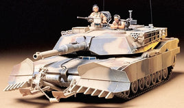 U.S. M1A1 Abrams with  Mine Plow (1/35 Scale) Plastic Military Kit