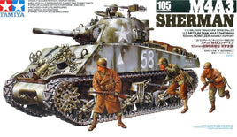 M4A3 Sherman 105mm (1/35 Scale) Plastic Military Kit