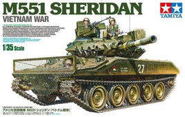 US Airborne Tank  M551 Sheridan (1/35 Scale) Plastic Military Kit