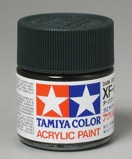 Tamiya Color XF-61 Dark Green Acrylic Paint 23mL