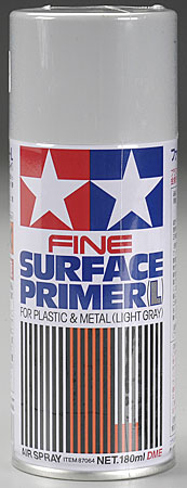 Fine Surface Primer (L) Light Gray 180 ml