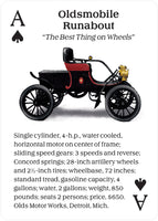 Turn of the Century Motor Cars Playing Cards