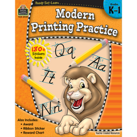 Modern Printing Practice Grade K-1