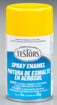 Yellow Enamel Spray Paint 3oz
