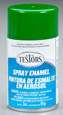 Green Enamel Spray Paint 3oz