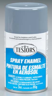 Gloss Gray Enamel Spray Paint 3oz