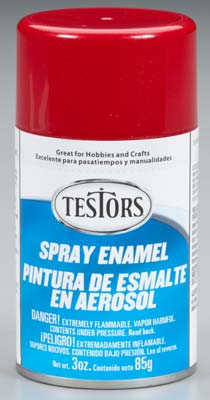 Red Metallic Enamel Spray Paint 3oz