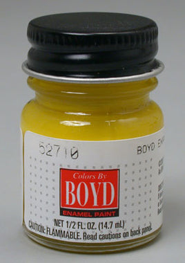 Boyd Aluma Yellow Enamel Paint 1/2 oz