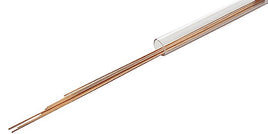 Phosphor-Bronze Wire - 8" (20.3cm) Long - .015" (.04cm) Diameter - (12 pack)
