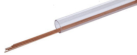 Phosphor-Bronze Wire - 8" (20.3cm) Long - .0125" (.03cm) Diameter - (12 Pack) -