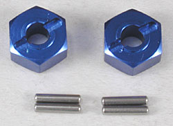 Traxxas Stampede / Rustler Wheel Hubs Aluminum (2) TRA1654X