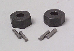 Traxxas 12mm Hex Stub Axle Pin & Collar Set (2)