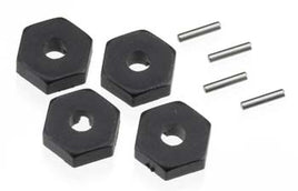 Traxxas Slash VXL Wheel Hubs Hex (4) / Axle Pins (4) TRA7154