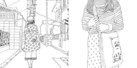 Tokyo Street Style Coloring Book