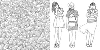Tokyo Street Style Coloring Book