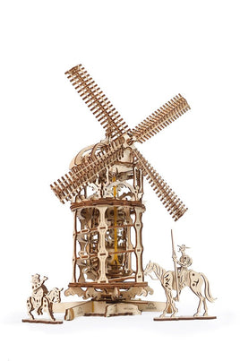 Wooden Tower Windmill Mechanical Model Kit