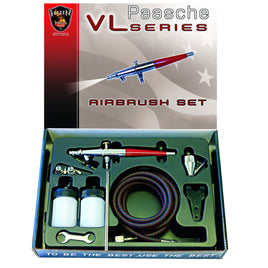 VL-3AS Airbrush Set (Double Action Internal Mix Siphon Feed)