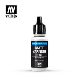 Water-Based Acrylic Matte Varnish Paint 17 ml