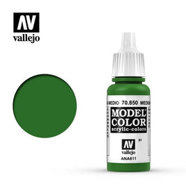 Medium Olive (#81) Model Color Acrylic Paint 17mL