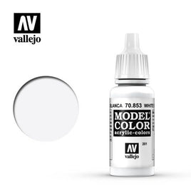 White Glaze (#201) Model Color Acrylic Paint 17mL
