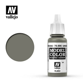 Green Grey (#106) Model Color Acrylic Paint 17mL
