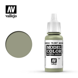 Medium Grey (#111) Model Color Acrylic Paint 17mL