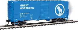 HO Scale - 40' AAR Modernized 1948 Boxcar - Great Northern #18530 -