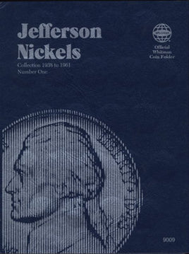 Jefferson Nickel Folder #1, 1938-61