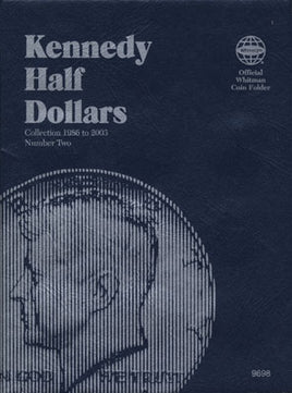 Kennedy Half Dollars Folder #2, 1986-2003
